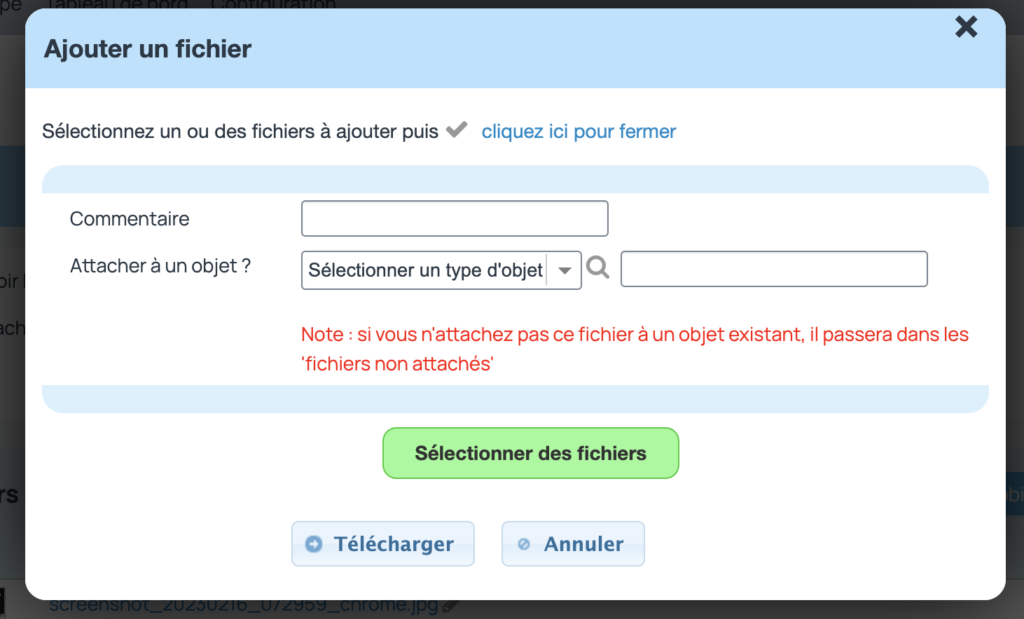 télécharger un fichier